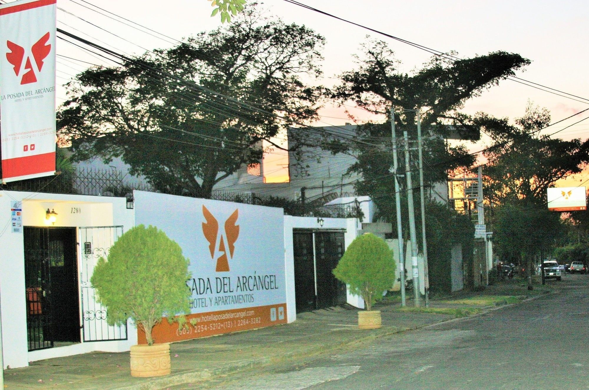 La Posada Del Arcangel Managua Exterior photo